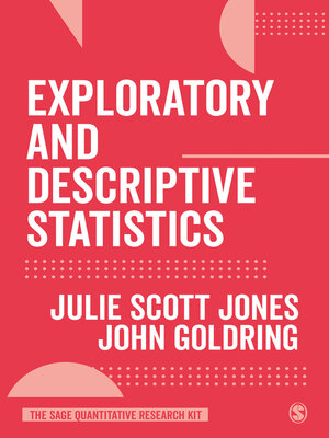 cover image of Exploratory and Descriptive Statistics